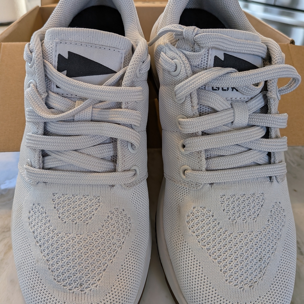 GoRuck Light Gray Men’s Athletic Sneakers - Breathable Knit Comfort
